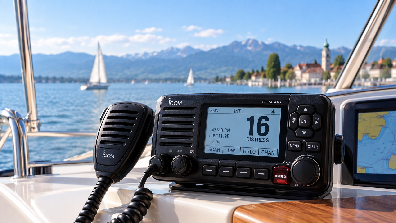 SRC und UBI Funkkurs für Teilnehmer vom Bodensee mit UKW-Funkgerät