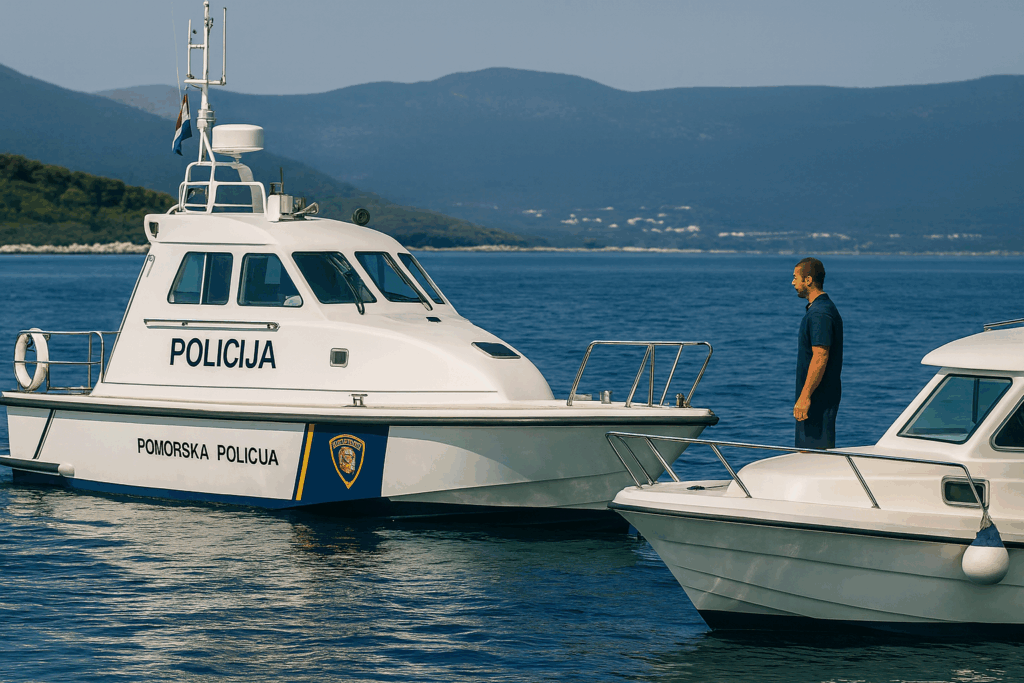 Kroatische Küstenwache bei Seeüberwachung – Funkzeugnis Pflicht - Radio Offshore